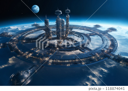space, a view of the planets against the background of the dark space of the universe space, a view of the planets against the background of the dark space of the universe 118874041