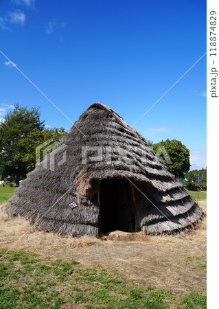 竪穴式住居(平出遺跡) 竪穴式住居(平出遺跡) 118874829