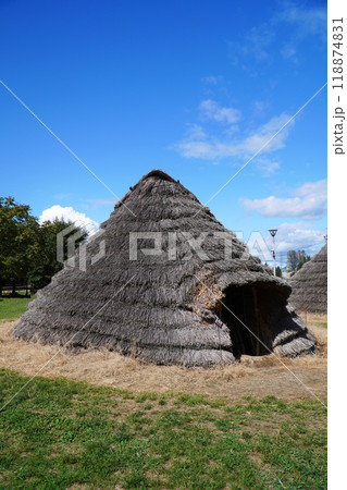 竪穴式住居(平出遺跡) 竪穴式住居(平出遺跡) 118874831