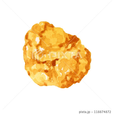 鶏の唐揚げ 料理・食べ物の手描き水彩イラスト素材 鶏の唐揚げ 料理・食べ物の手描き水彩イラスト素材 118874872