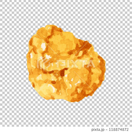鶏の唐揚げ 料理・食べ物の手描き水彩イラスト素材 鶏の唐揚げ 料理・食べ物の手描き水彩イラスト素材 118874872