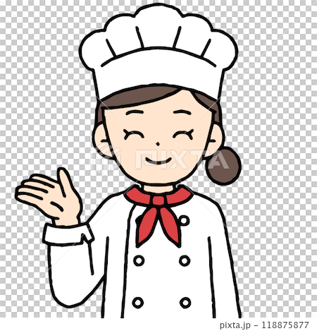 女糕點師指導 118875877