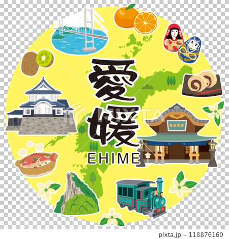 Ehime Prefecture Travel Tourist Attractions Specialties Materials 118876160