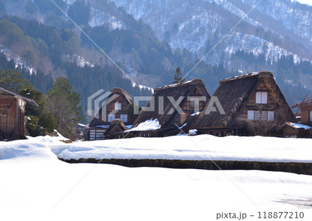 冬　白川郷　荻町地区 118877210