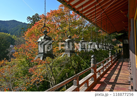 奈良・桜井市 談山神社 拝殿・透廊 奈良・桜井市 談山神社 拝殿・透廊 118877256