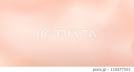 Abstract vector background in light ivory color. Cream neutral gradient. Beige backdrop 118877501