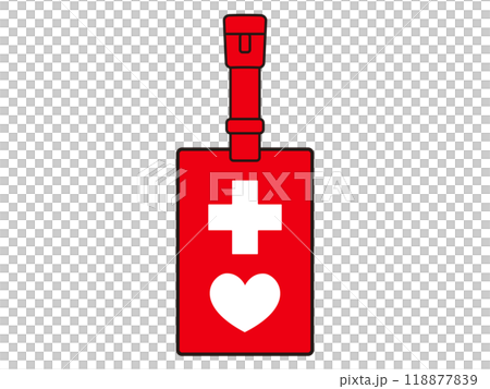 簡單幫助標記圖解素材 118877839