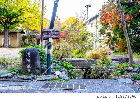 鹿教湯温泉　湯端通り　 118878266
