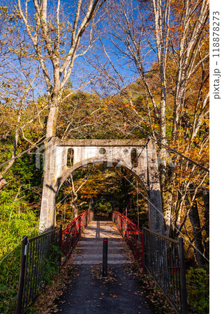 鹿教湯温泉　紅葉橋 118878273