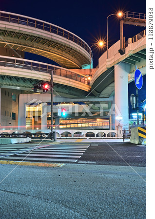 夜の黒川インター 夜の黒川インター 118879038