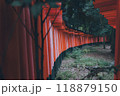 ずらりと並ぶ鳥居 118879150
