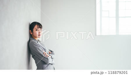 ビジネスウーマンのポートレート 118879201