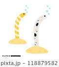 チンアナゴ イラスト 118879582