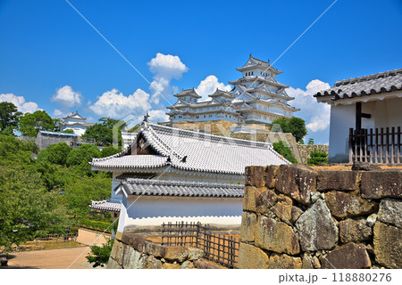 《兵庫県》姫路城　西の丸南　武者溜り 118880276