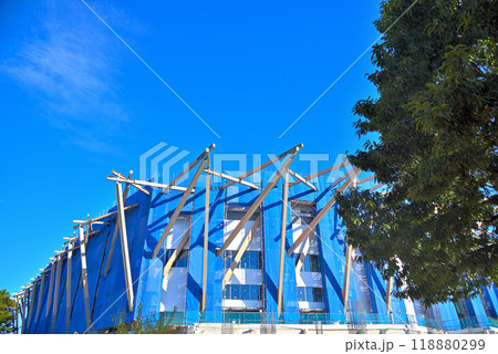 《愛知県》建設中の愛知県新体育館(IGアリーナ) 118880299