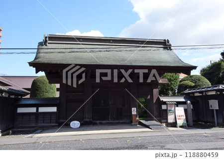 南部会館の八戸城角御殿表門の外観 南部会館の八戸城角御殿表門の外観 118880459