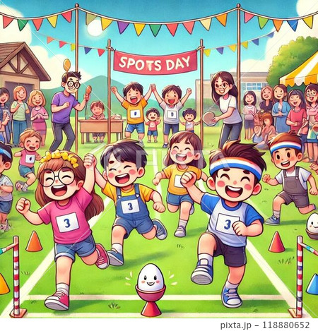 運動会 118880652