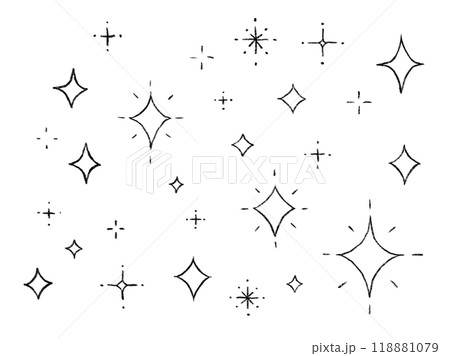 シンプルな星 118881079