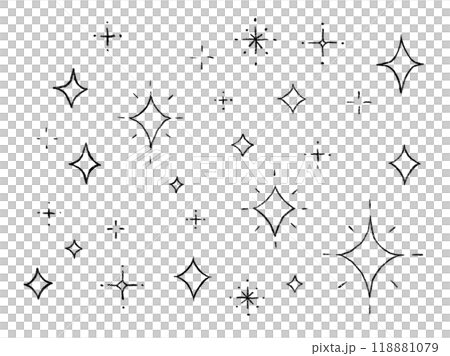 シンプルな星 118881079