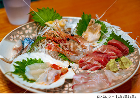 【#函館】刺し身の盛り合わせ 【#函館】刺し身の盛り合わせ 118881205