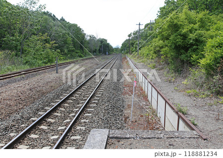 掛澗駅　JR掛澗駅　かかりま　Kakarima　N65　函館本線　砂原支線 118881234