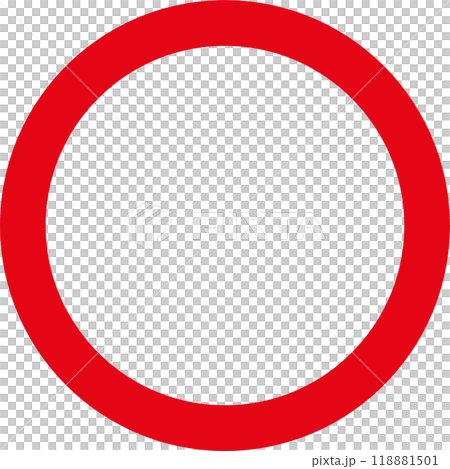 紅色圓圈圖示評分測試 118881501