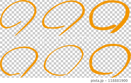 手繪圓圈計分集 118881900