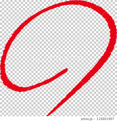 手繪紅圈評分測試 118881987