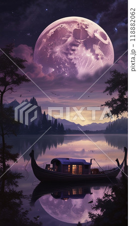 幻想的な異世界風景 118882062