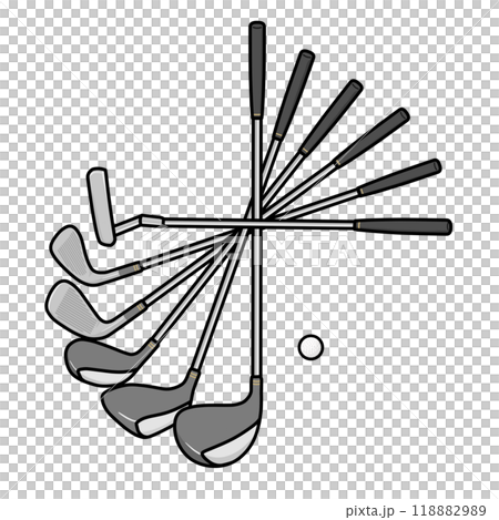 ゴルフ　ゴルフクラブ6本セット 118882989