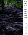 Rock step path up Devil's lake 118884287