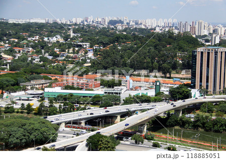 サンパウロの市街風景 ブラジル サンパウロの市街風景 ブラジル 118885051