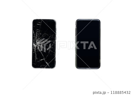 Phone with broken screen and new Phone with broken screen and new 118885432