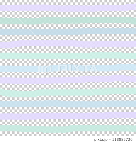 Blue Purple Green Hand Drawn Stripe Pattern Background Overlay 118885726