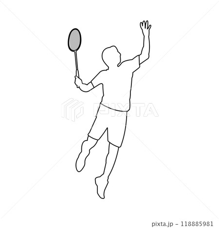 Badminton Game Icon 118885981