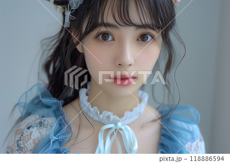 可愛すぎる清楚系アイドル 118886594
