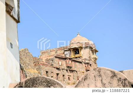 Part of the Kumbalgarh fort, Rajasthan, India Part of the Kumbalgarh fort, Rajasthan, India 118887221