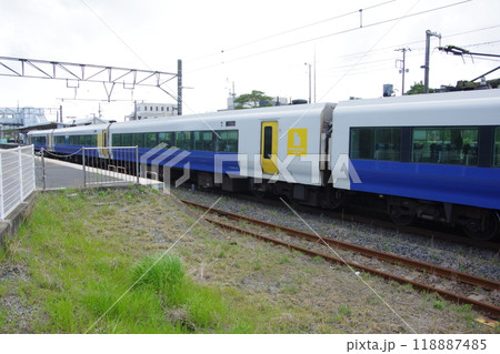 外房線 257系特急わかしお号 大原駅到着 118887485