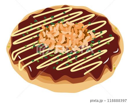 お好み焼きのイラスト 118888397