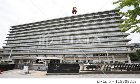 国土交通省の外観、ビルには海上保安庁、観光庁も入居している 118888818