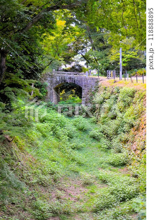 岡崎城 廊下橋 118888895