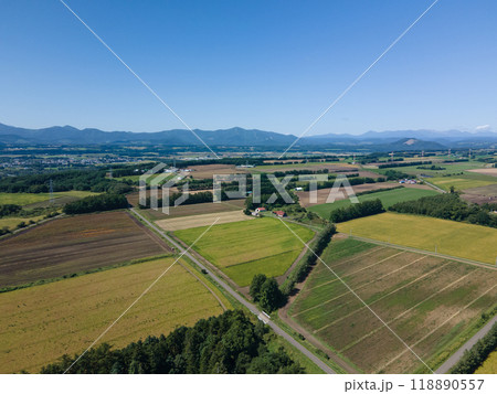 十勝　帯広　空撮	 118890557