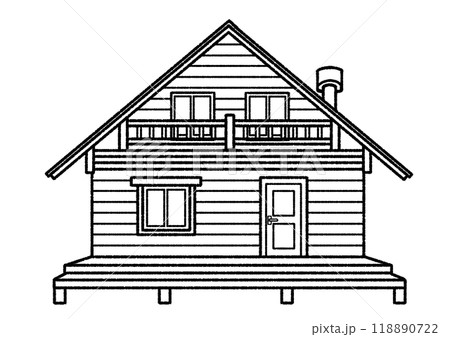 ログハウス ログハウス 118890722