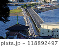 江の島弁天橋と江の島大橋 118892497