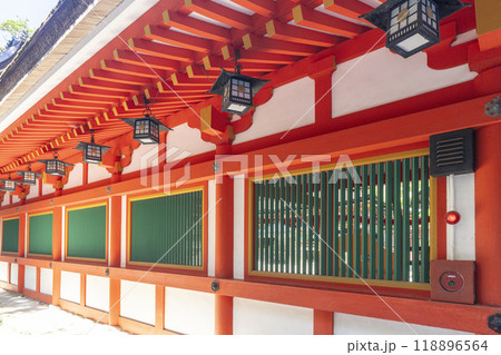 石上神宮 廻廊(奈良県天理市) 石上神宮 廻廊(奈良県天理市) 118896564