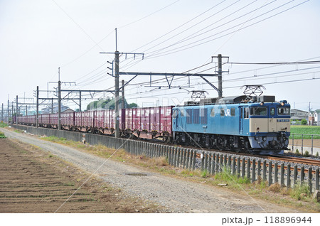 高崎線 岡部ー深谷 JR貨物 EF64-1041(愛知) 高崎線 岡部ー深谷 JR貨物 EF64-1041(愛知) 118896944
