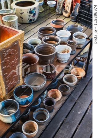 やきもの・陶磁器イメージ 信楽 やきもの・陶磁器イメージ 信楽 118896974