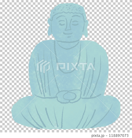 座ってる大仏様 座ってる大仏様 118897073