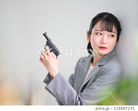 女性ポートレート 118897235