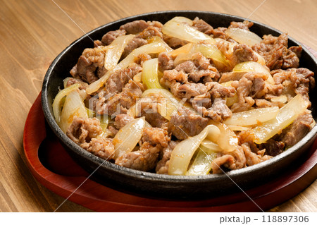 牛バラ焼き 118897306